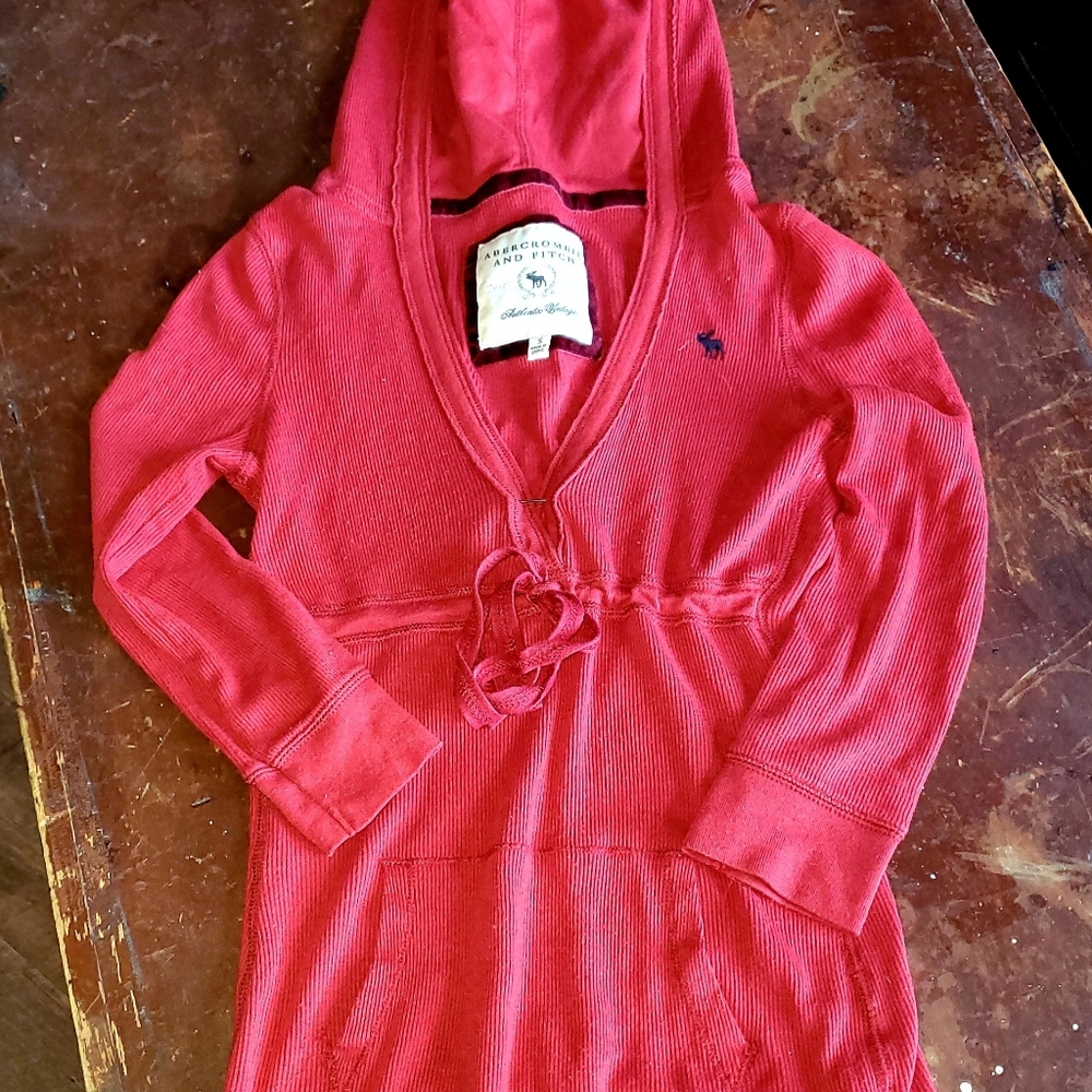 Abercrombie and Fitch hooded shirt